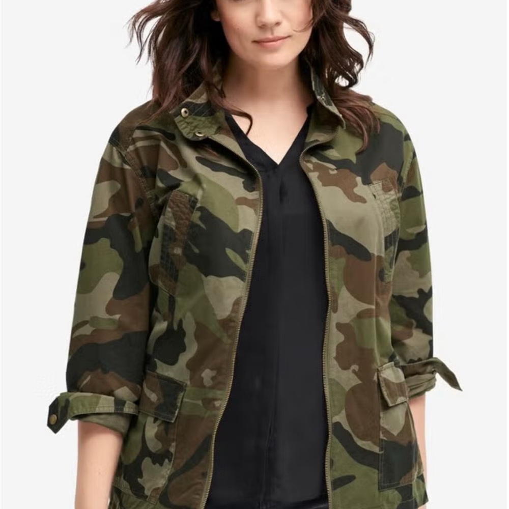 Ellis Camo Utility Jacket